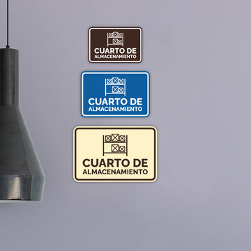 Signs ByLITA Classic Framed Cuarto de Almacenamiento Door or Wall Sign